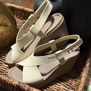 CROCS Women's Tan Sandals